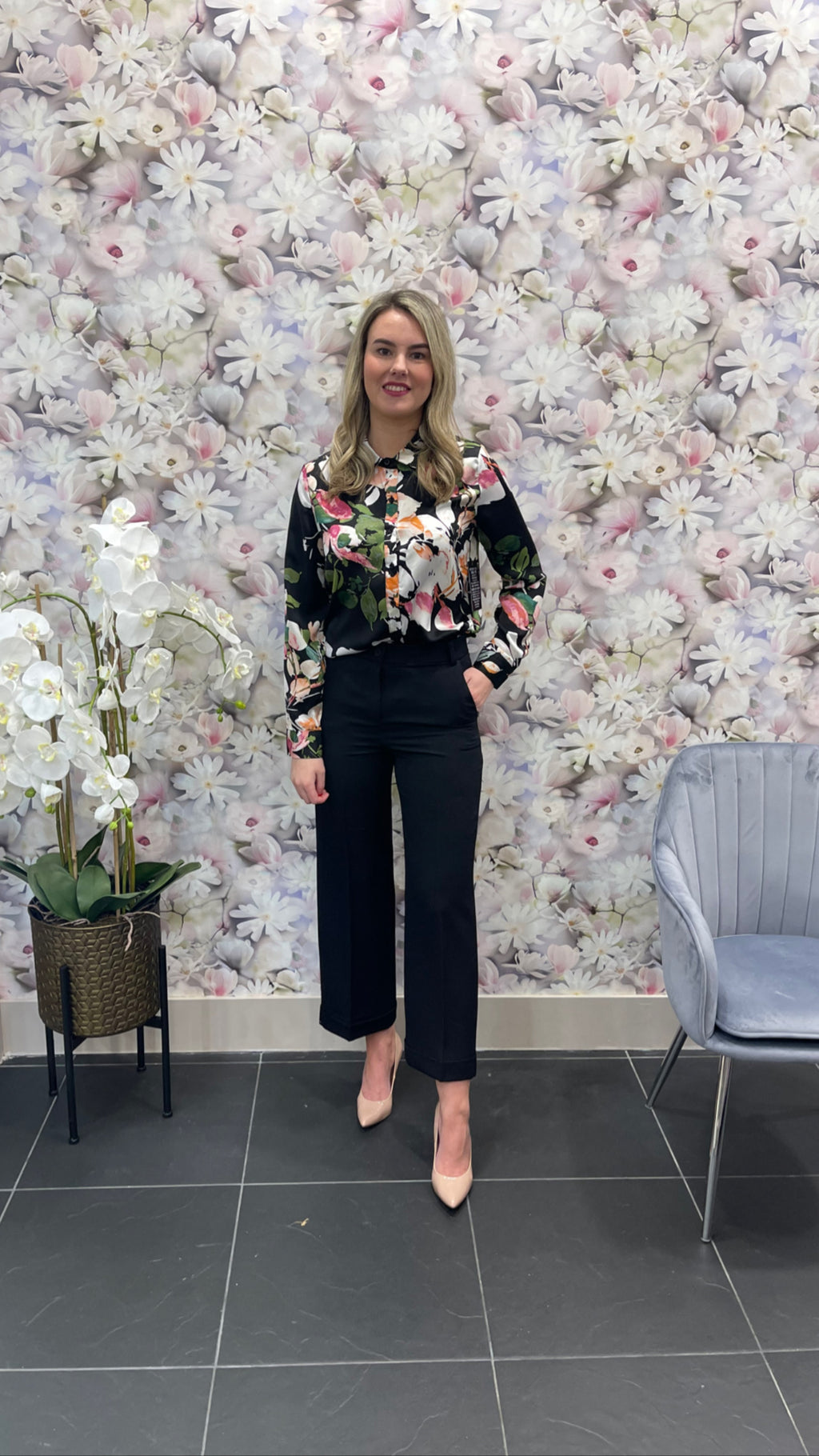 FRANCA BLACK CULOTTES