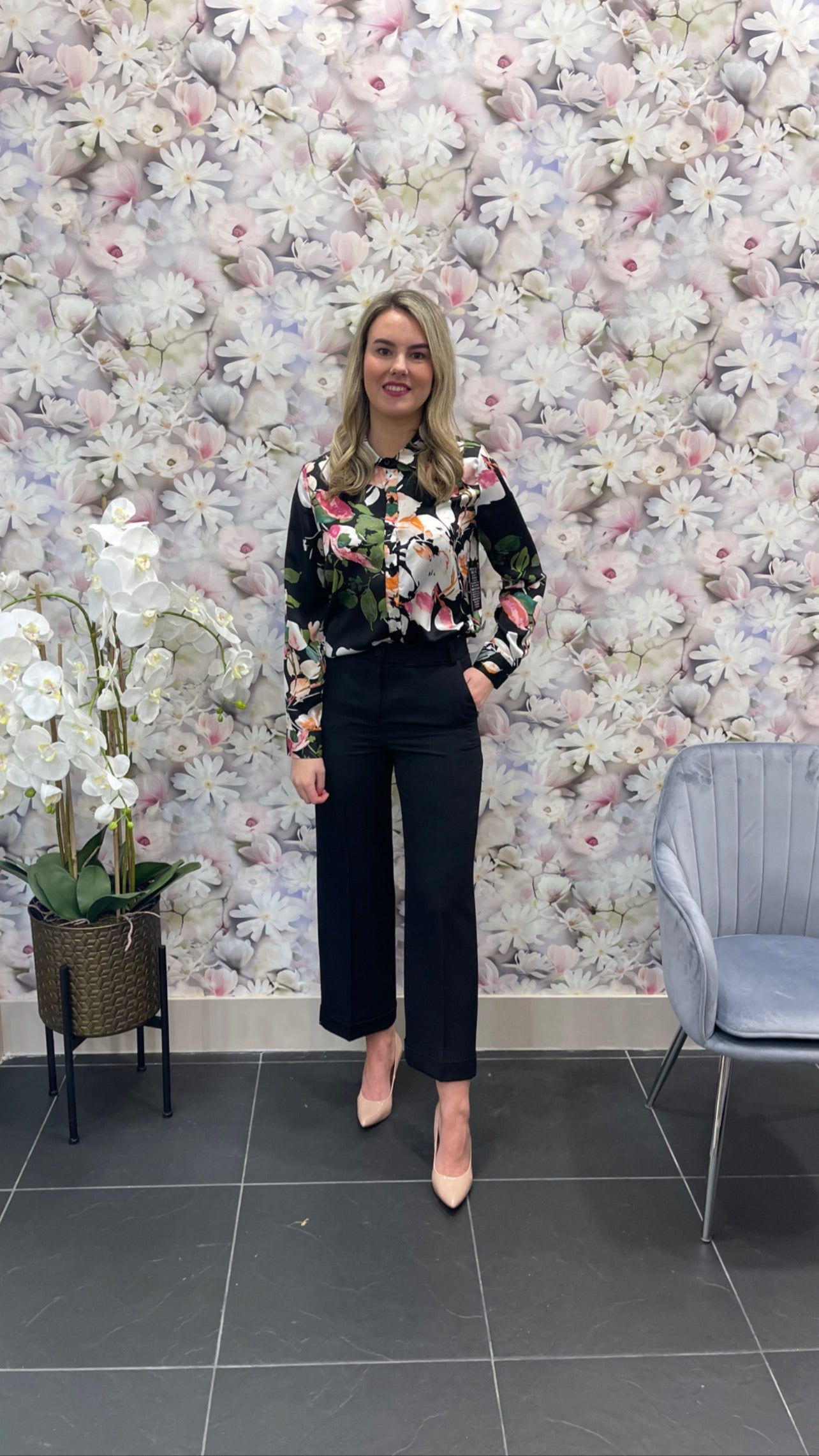 FRANCA BLACK CULOTTES