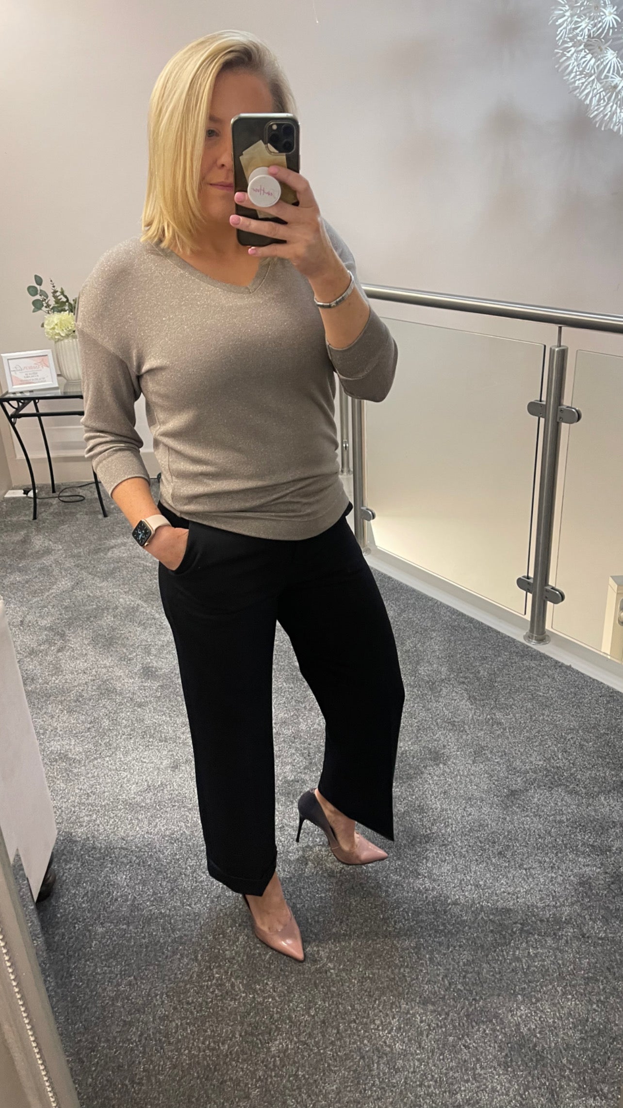 FRANCA BLACK CULOTTES