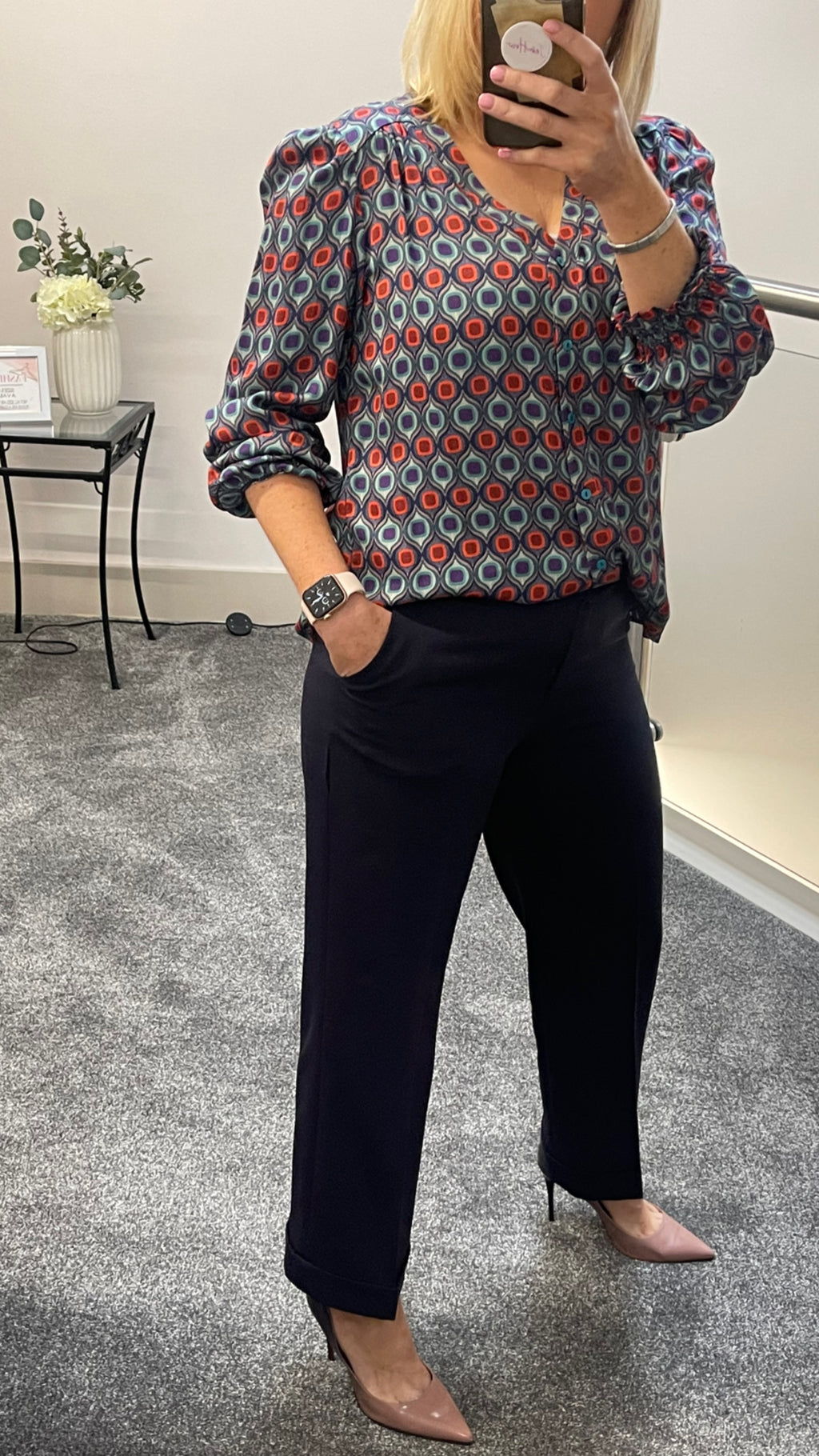 FRANCA NAVY CULOTTES