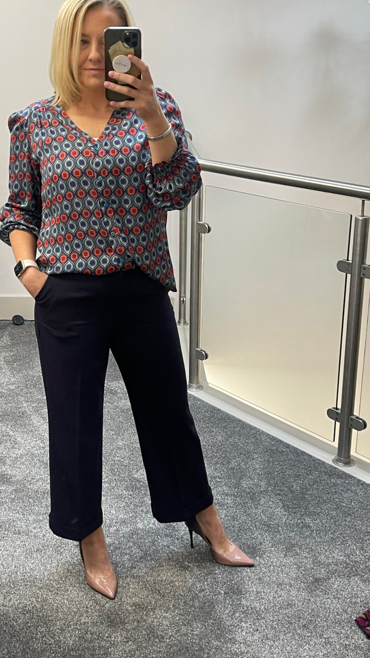FRANCA NAVY CULOTTES